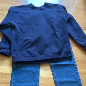 Sweatshirt and jeans - complete outfit